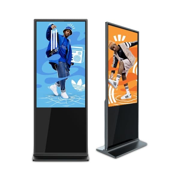 1080p Free Standing Digital Signage 32 Inch LCD Advertising Display Description