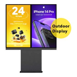 Indoor Floor Standing Digital Signage 55 Inch Totem Lcd Display