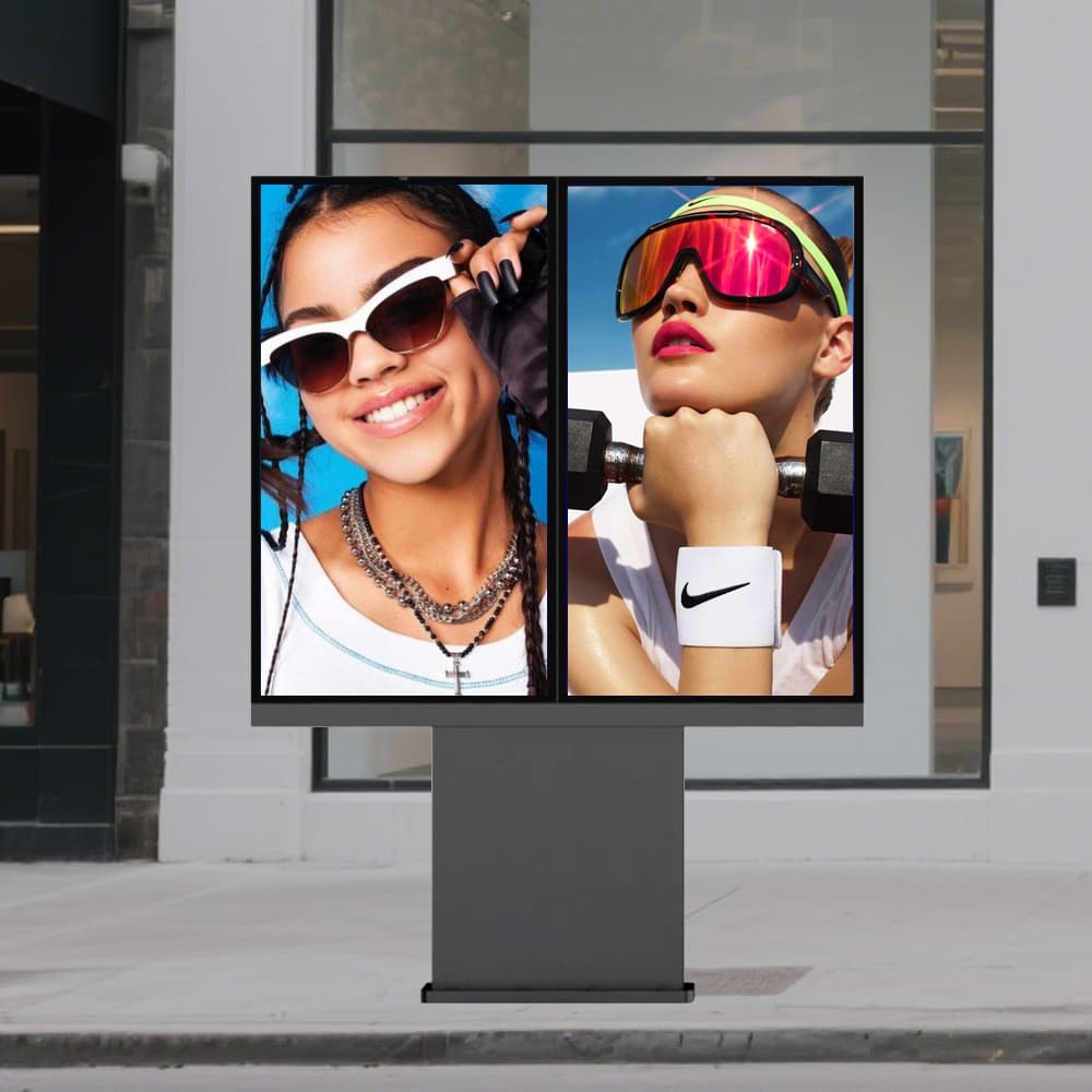 49 Inch Free Standing Digital Signage Applications