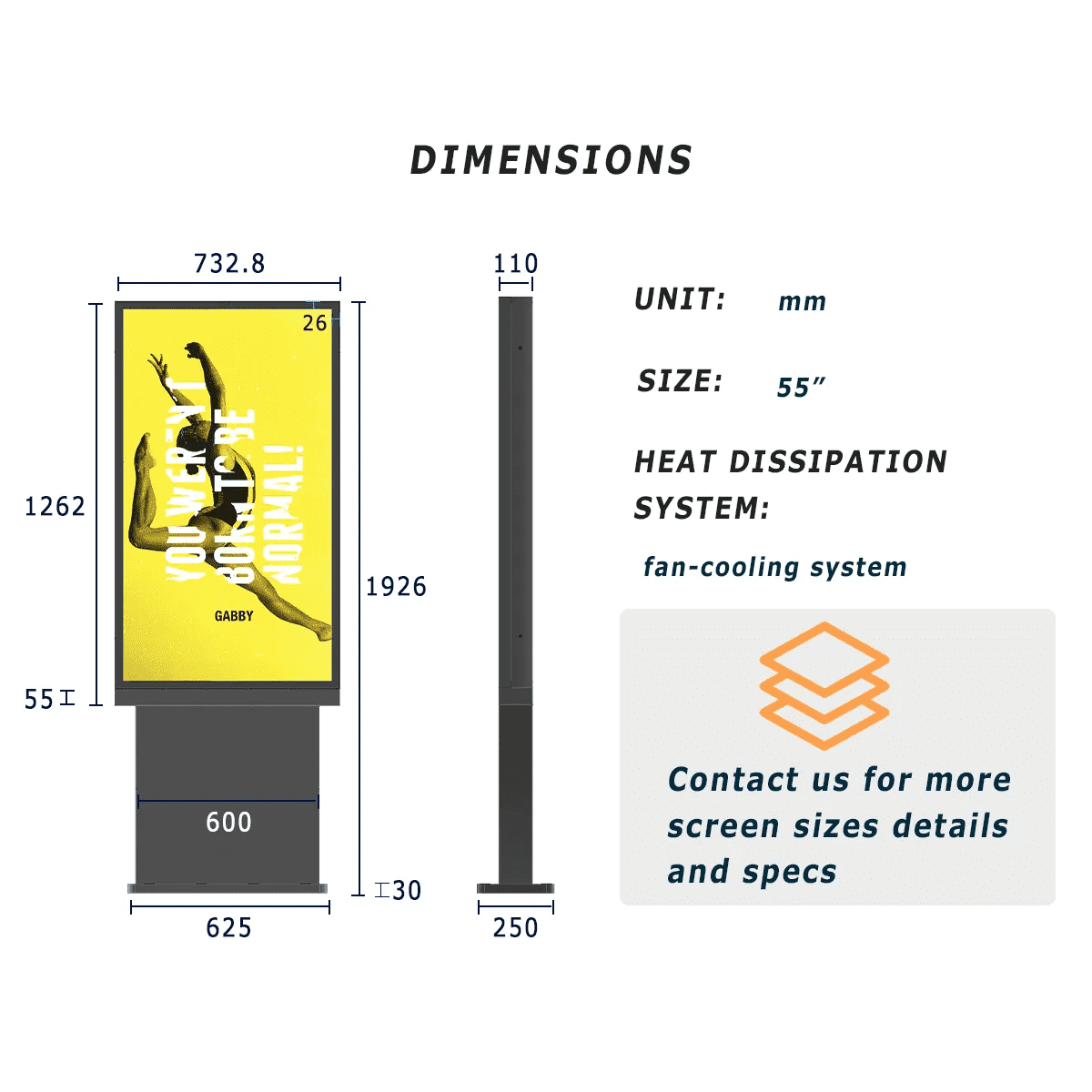 Purchase Considerations of 49 Inch Free Standing Digital Signage