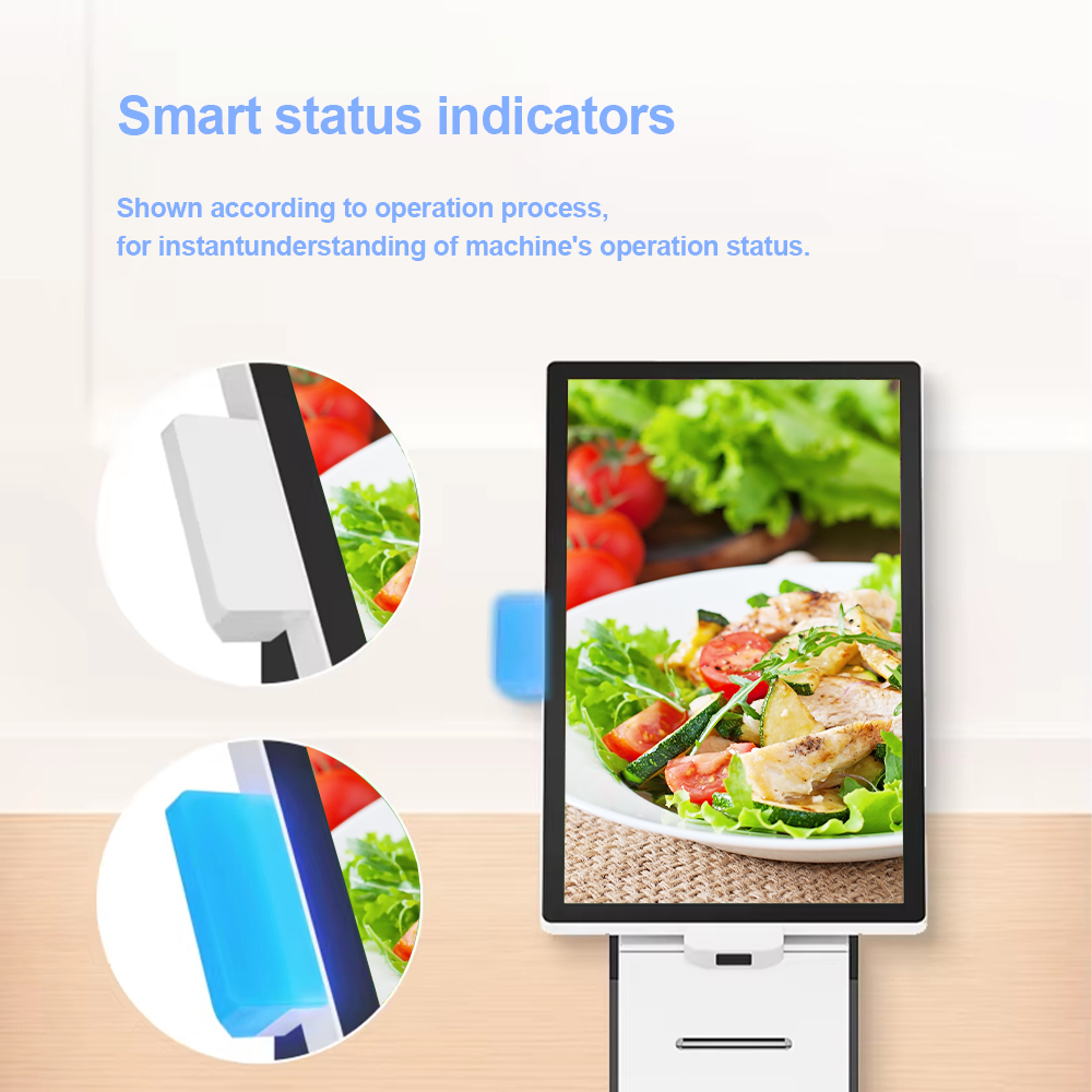 Self Service Touch Screen Ordering System with SDK 10 Point Capacitive Touch I5 Processor for Fast Food Restaurants