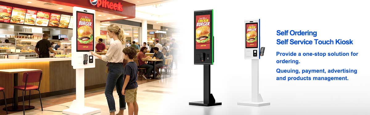 Food Ordering Kiosk Machine Definition