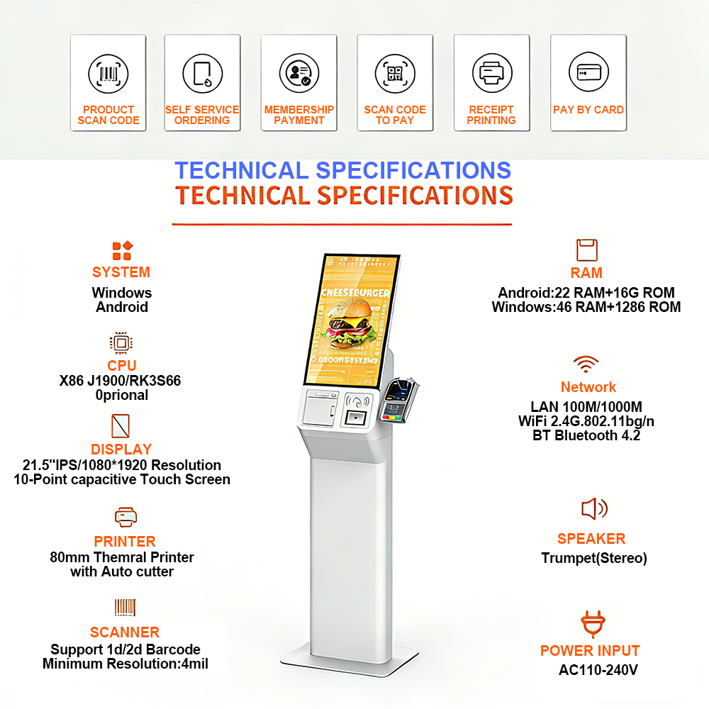 Self Service Food Kiosk