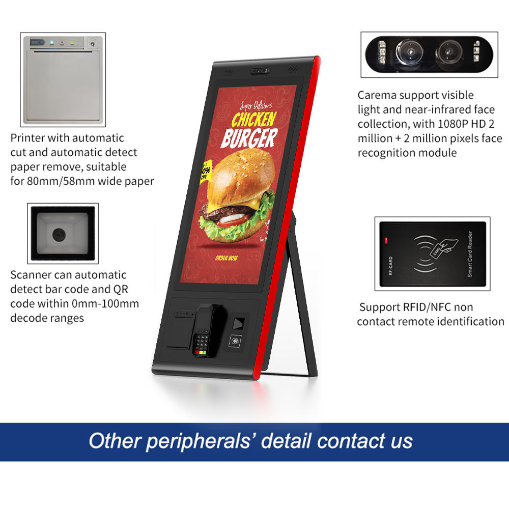 Food Ordering Kiosk Machine