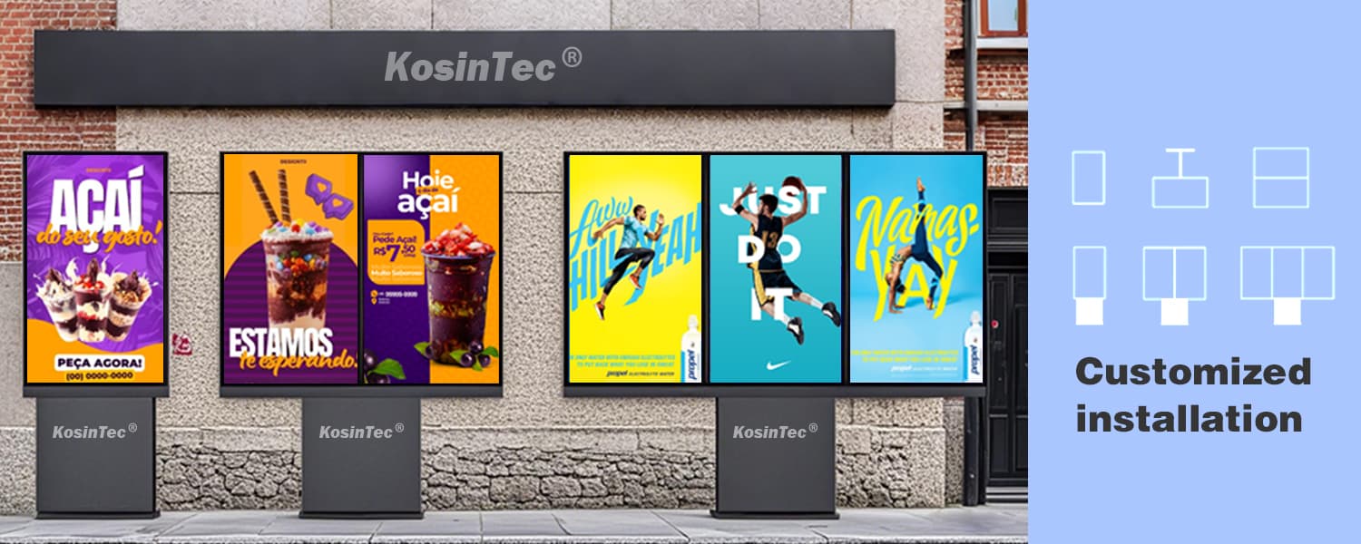 Portable Outdoor Digital Signage Kiosk Considerations