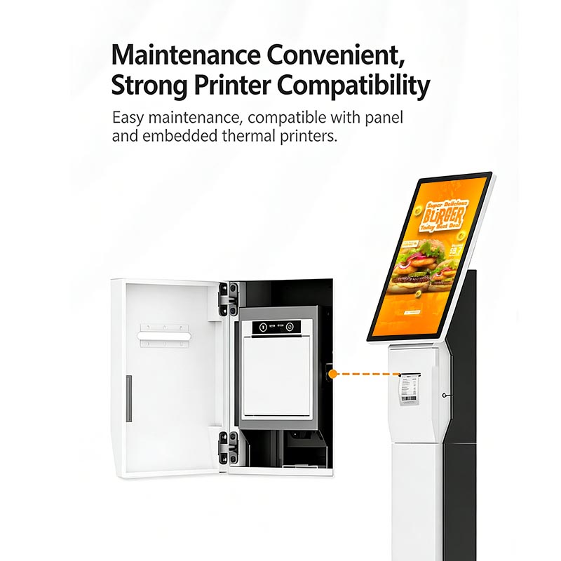 Multi-Functional Self-Service Kiosk: Versatile Stand Combinations, Humanized Design & Strong Compatibility for Diverse Business Scenarios