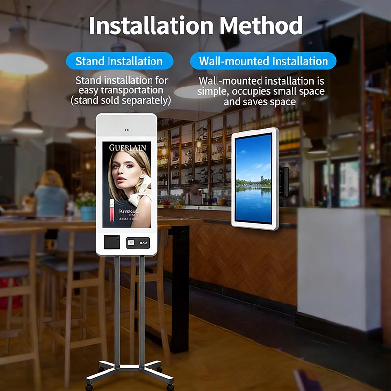 32-inch Self-Service Cash Register Kiosk: Labor Cost Savings, Versatile Payment & Customizable Design for Efficient Retail/F&B Operations