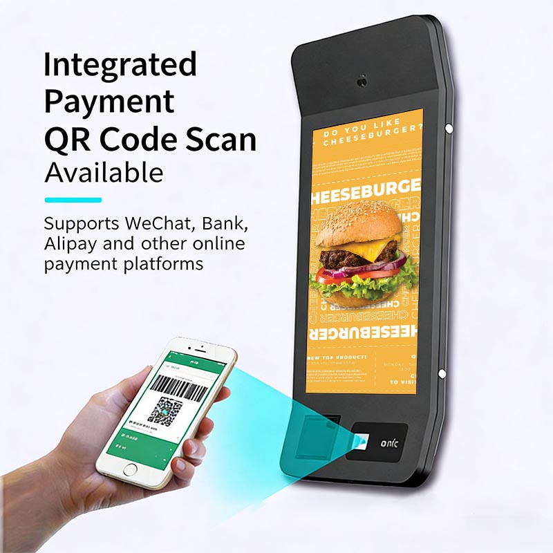 32-inch Self-Service Cash Register Kiosk: Labor Cost Savings, Versatile Payment & Customizable Design for Efficient Retail/F&B Operations