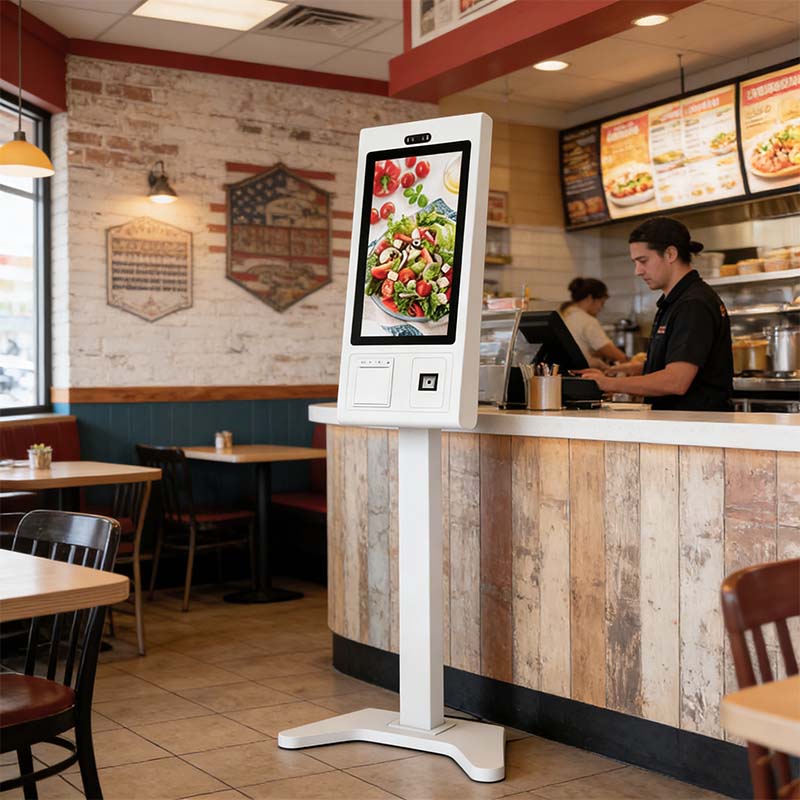 32-inch Modular Self-Service Ordering Kiosk: Customizable Design, Built-in Printer & Multi-Payment Support for F&B/Retail Efficiency