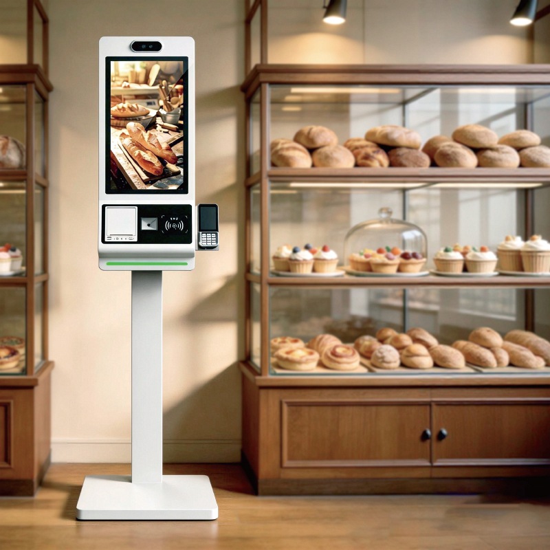 Industrial-Grade Self-Ordering Kiosk for QSR & Fast-Casual Restaurants