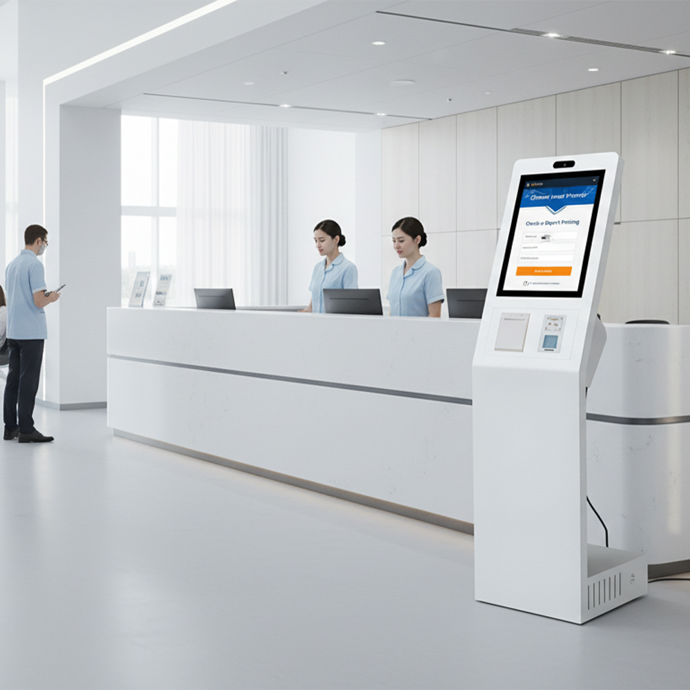 Secure Information Touch Screen Kiosk