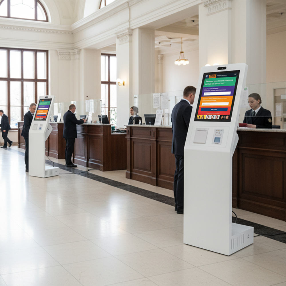 Secure Information Touch Screen Kiosk