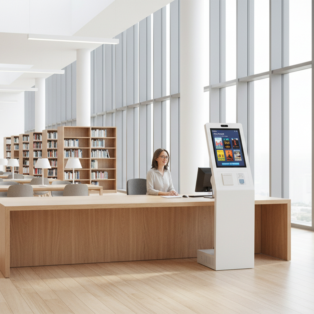 Secure Information Touch Screen Kiosk