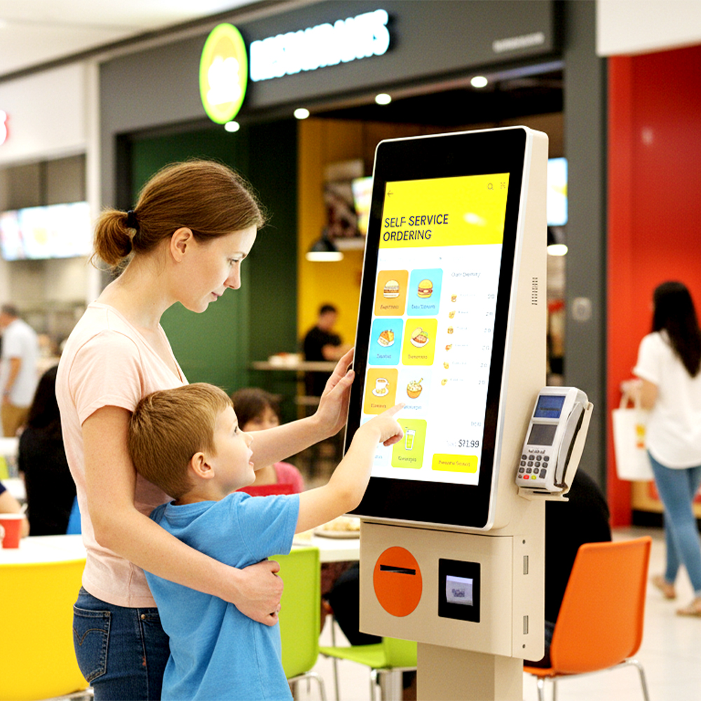 Self-Service-Ordering-Touch-All-in-One Kiosk