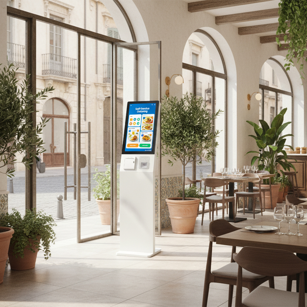 Fast Restaurant Ordering Desktop Touch Kiosk