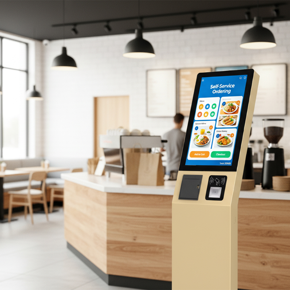 Fast Restaurant Ordering Desktop Touch Kiosk