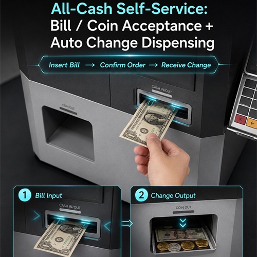 Desktop Touch Screen Self-Service Kiosk