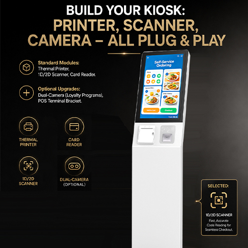 Multi-Purpose Mall & Retail Self Service Directory Kiosk with Parking Payment Function