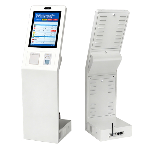 custom Transit Passenger Self-Service Kiosk with Ticket Printing & Terminal Navigation Function online